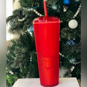 Starbucks Red Valentines Day Tumbler